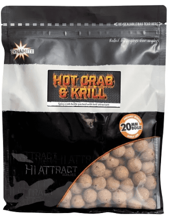 DYNAMITE BOILIE HOT CRAB & KRILL 20MM - Carpfishingbarato CHIMBOMBO BOILIES