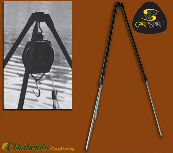 CARP SPIRIT TRIPODE SCALE - Carpfishingbarato CHIMBOMBO TRIPODE DE PESAJE