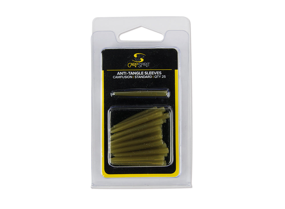 ANTI TANGLE SLEEVES CARP SPIRIT CAMFUSION STANDARD 25 UND - Carpfishingbarato CHIMBOMBO ANTI TANGLE