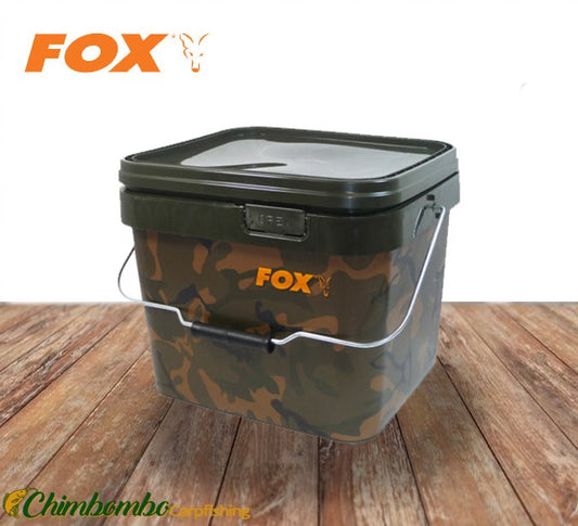 FOX CUBO CAMO 10 LT - Carpfishingbarato CHIMBOMBO CUBO