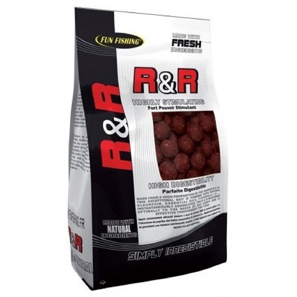 FUN FISHING R&amp;R BOILIES 12 MM 1KG - Carpfishingbarato CHIMBOMBO 