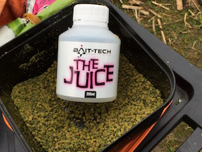 BAIT-TECH THE JUICE 250ML - Carpfishingbarato CHIMBOMBO LIQUIDO