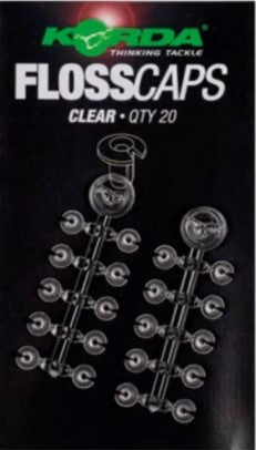 KORDA FLOSSCAPS CLEAR 20 UNIDADES - Carpfishingbarato CHIMBOMBO TOPES