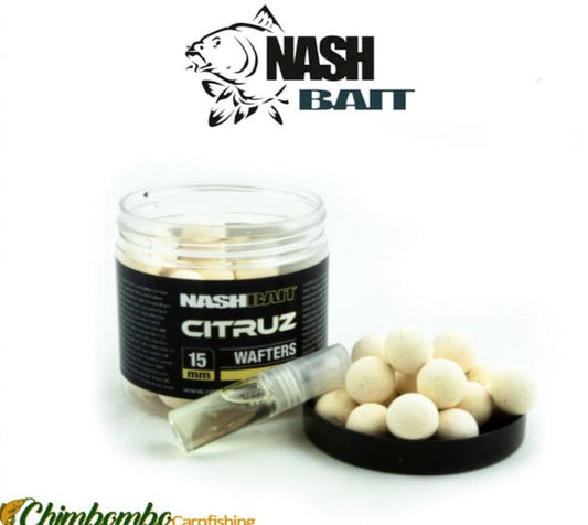 NASH CITRUZ WAFTERS  WHITE   15MM - Carpfishingbarato CHIMBOMBO WAFTERS