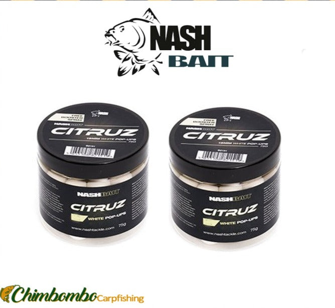 NASH CITRUZ WHITE POP UPS 20MM - Carpfishingbarato CHIMBOMBO POP UPS