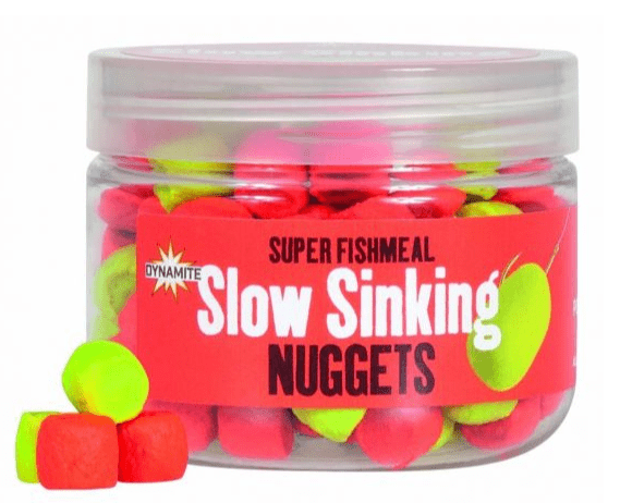 DYNAMITE SUPER FISHMEAL SLOW SINKING NUGGETS - Carpfishingbarato CHIMBOMBO POP UPS