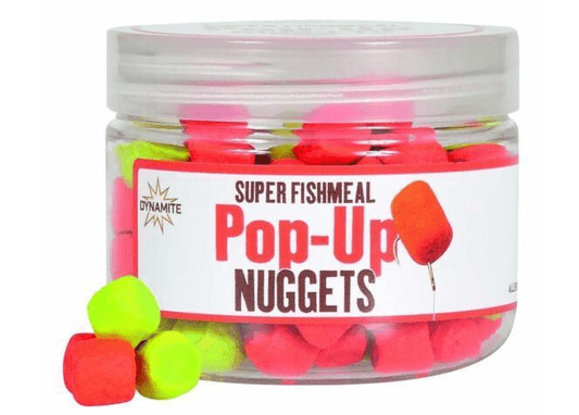 DYNAMITE SUPER FISHMEAL POP UP  NUGGETS - Carpfishingbarato CHIMBOMBO POP UPS