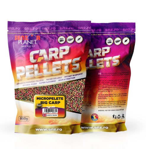 Senzor Planet Big Carp Micro Pellets Multi Color 2mm