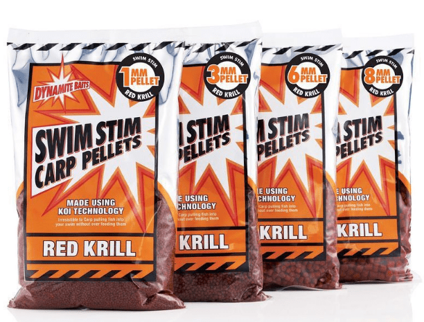 DYNAMITE SWIM STIM PELLETS RED KRILL - Carpfishingbarato CHIMBOMBO PELLETS