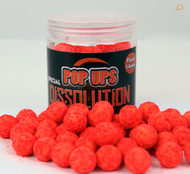 PROELITE BAITS FLURO POP UPS DISSOLUTION CRAB MACHINE