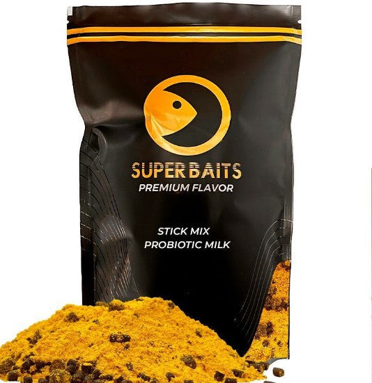 SUPERBAITS STICK MIX PROBIOTIC MILK - Carpfishingbarato CHIMBOMBO STICK MIX