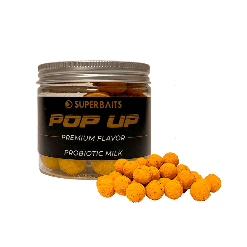 SUPERBATIS PREMIUM PROBIOTIC MILK POP UPS 15MM - Carpfishingbarato CHIMBOMBO POP UPS