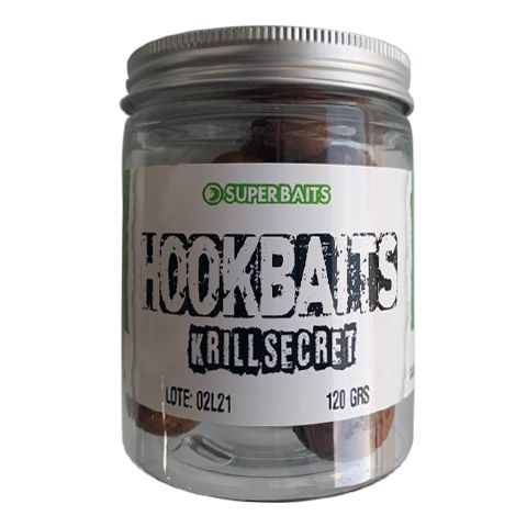 SUPERBAITS HOOKBAITS KRILL SECRET 20MM - Carpfishingbarato CHIMBOMBO HOOKBAITS