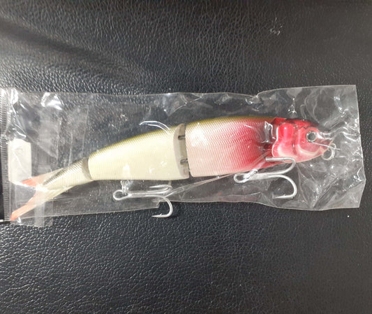 Señuelo Articulado Rojo 19CM - Carpfishingbarato CHIMBOMBO SEÑUELO ARTICULADO