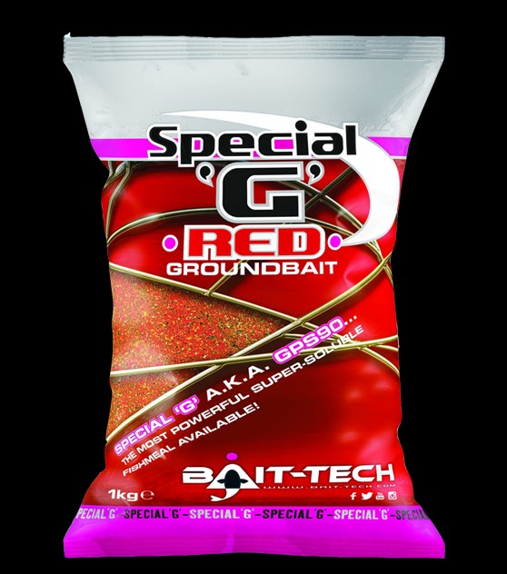 BAIT TECH SPECIAL G RED GROUNDBAIT 1KG - Carpfishingbarato CHIMBOMBO GROUNDBAIT