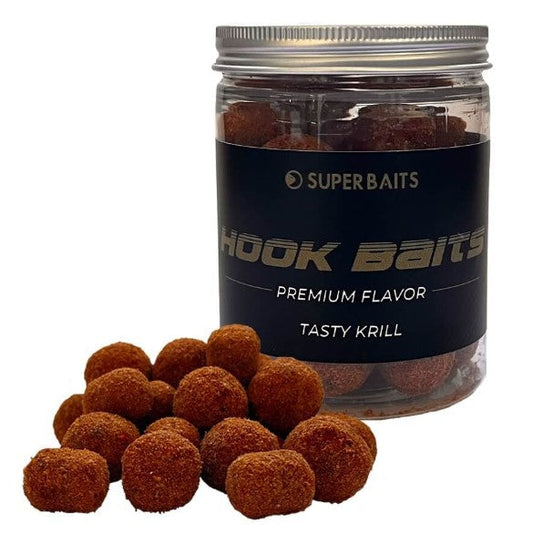 SUPERBAITS HOOKBAITS TASTY KRILL - Carpfishingbarato CHIMBOMBO HOOKBAITS