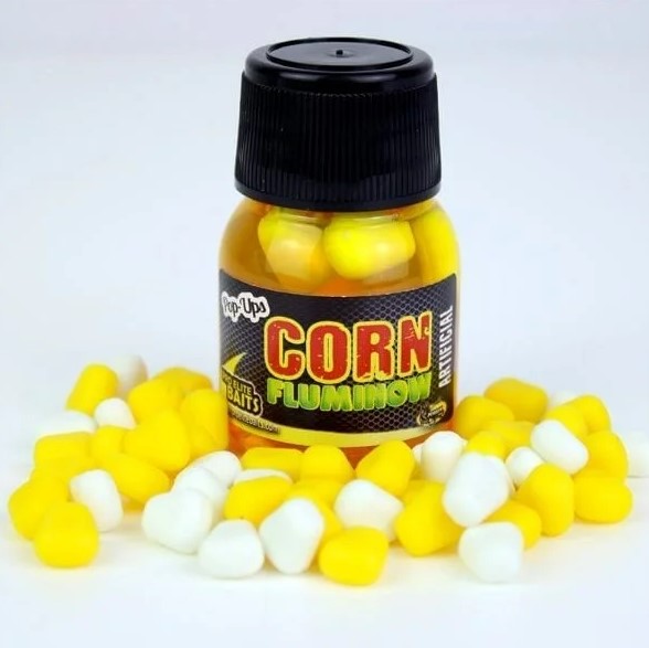 POISSON FENAG ARTIFICIAL CORN POP UP BANANA &amp; STRAWBERRY - Carpfishingbarato CHIMBOMBO 