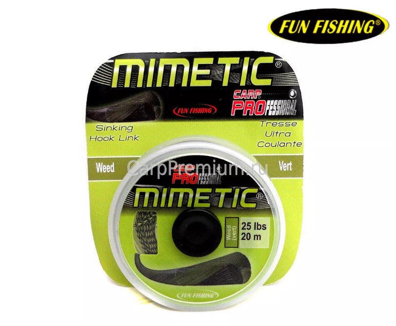 FUN FISHING MIMETIC VERDE 25LB 20M - Carpfishingbarato CHIMBOMBO HILO BAJOS