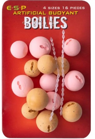 E.S.P Artificial Buoyant Boilies Pink & Nut Mix - Carpfishingbarato CHIMBOMBO BOILIES ARTIFICIALES