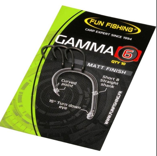 FUN FISHING SERIE GAMMA Nº6 - Carpfishingbarato CHIMBOMBO anzuelo