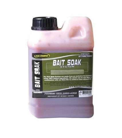 FUN FISHING BAIT SOAK AMINO BLOOD WORM 1L - Carpfishingbarato CHIMBOMBO 