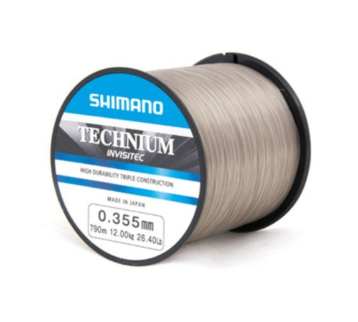 SHIMANO TECHNIUM INVISITEC 0.355MM 12KG 790M - Carpfishingbarato CHIMBOMBO HILO