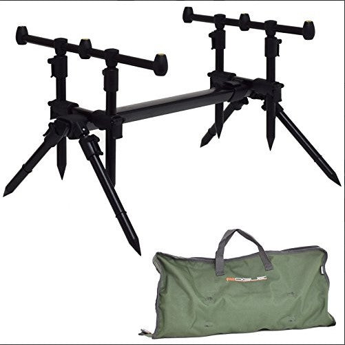 LEEDA ROGUE 3 EN 1 ROD POD - Carpfishingbarato CHIMBOMBO TRIPODE