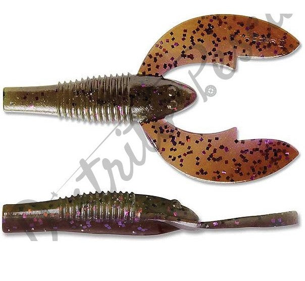 TRIGGER X FLAPPIN' CRAW 4 INCH VERDE - Carpfishingbarato CHIMBOMBO VINILO