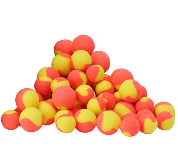 FUN FISHING POP UPS FLUO PINEAPPLE &amp; CRANBERRY 15/12MM - Carpfishingbarato CHIMBOMBO 