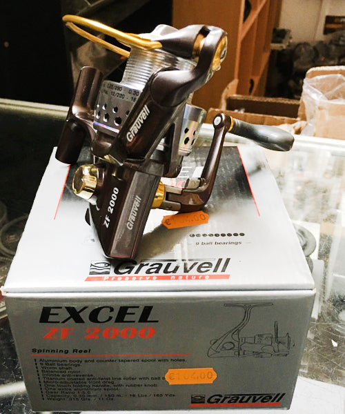 CARRETE GRAUVELL EXCEL ZF 2000 - Carpfishingbarato CHIMBOMBO CARRETE