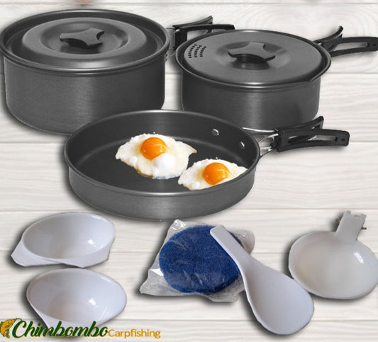 TRAKKER ARMO LIFE COOKWARE SET 3 PIECE - Carpfishingbarato CHIMBOMBO SET DE COCINA