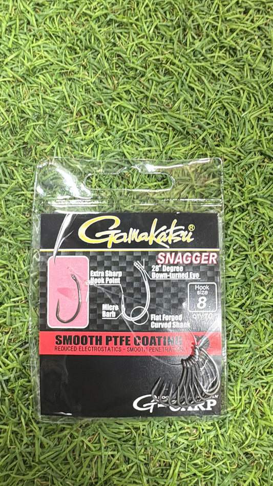ANZUELO SMOOTH PTFE COATING SIZE 8 SNAGGER