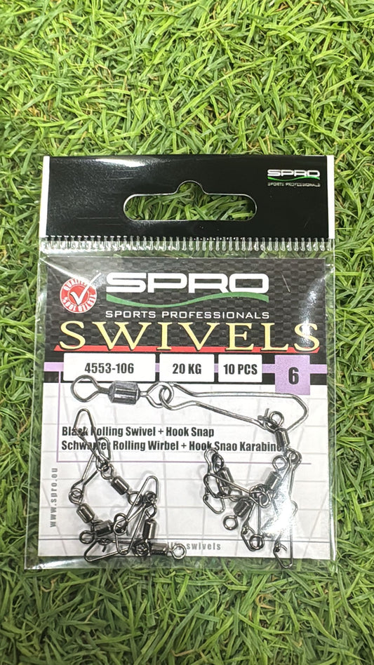 SWIVELS SIZE 6 10UND