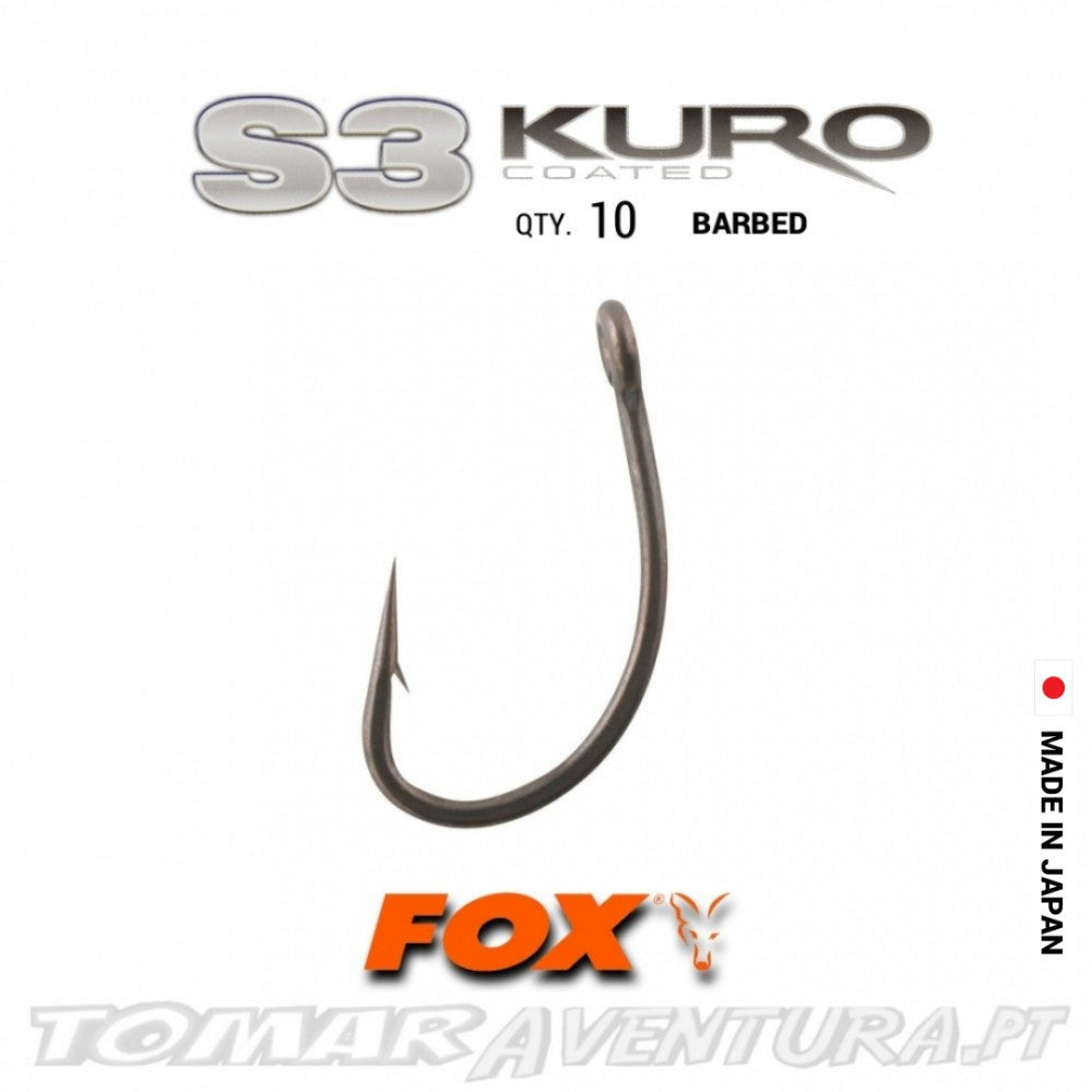 FOX S3 SPECIALIST CARP HOOKS Nº4 - Carpfishingbarato CHIMBOMBO anzuelo