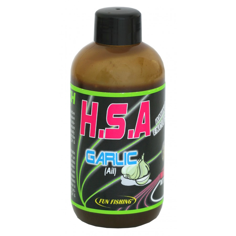 FUN FISHING H.S.A. GARLIC 200 ML - Carpfishingbarato CHIMBOMBO LIQUIDO