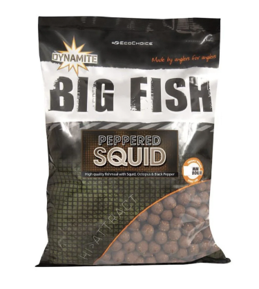 Dynamite Baits boilies Peppered Squid 15mm 1kg