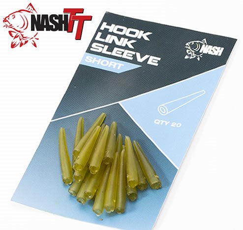 NASH HOOK LINK SLEEVE 20 PIEZAS - Carpfishingbarato CHIMBOMBO ANTI TANGLE