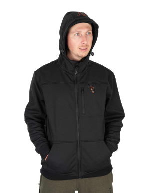 Fox Collection Soft Shell Jacket Black/Orange