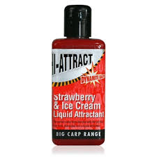 DYNAMITE HI-ATTRACT STRAWBERRY Y ICE CREAM 250ML - Carpfishingbarato CHIMBOMBO LIQUIDO