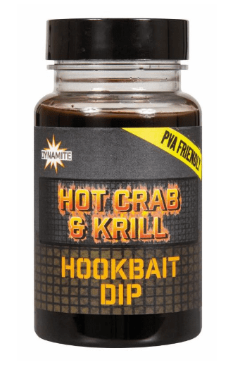 Liquido Dip Dynamite Baits Hot Crab & Krill Dip 100ml