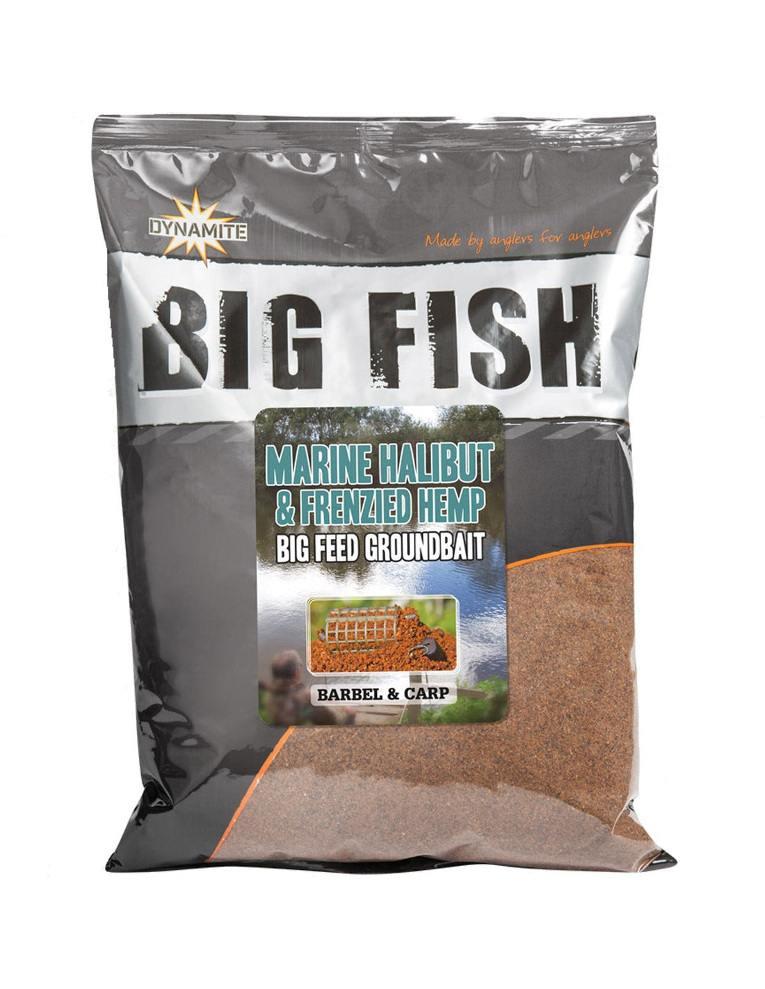 DYNAMITE BIG FISH MARINE HALIBUT Y FRENZIED HEMP 1.8KG - Carpfishingbarato CHIMBOMBO GROUNDBAIT