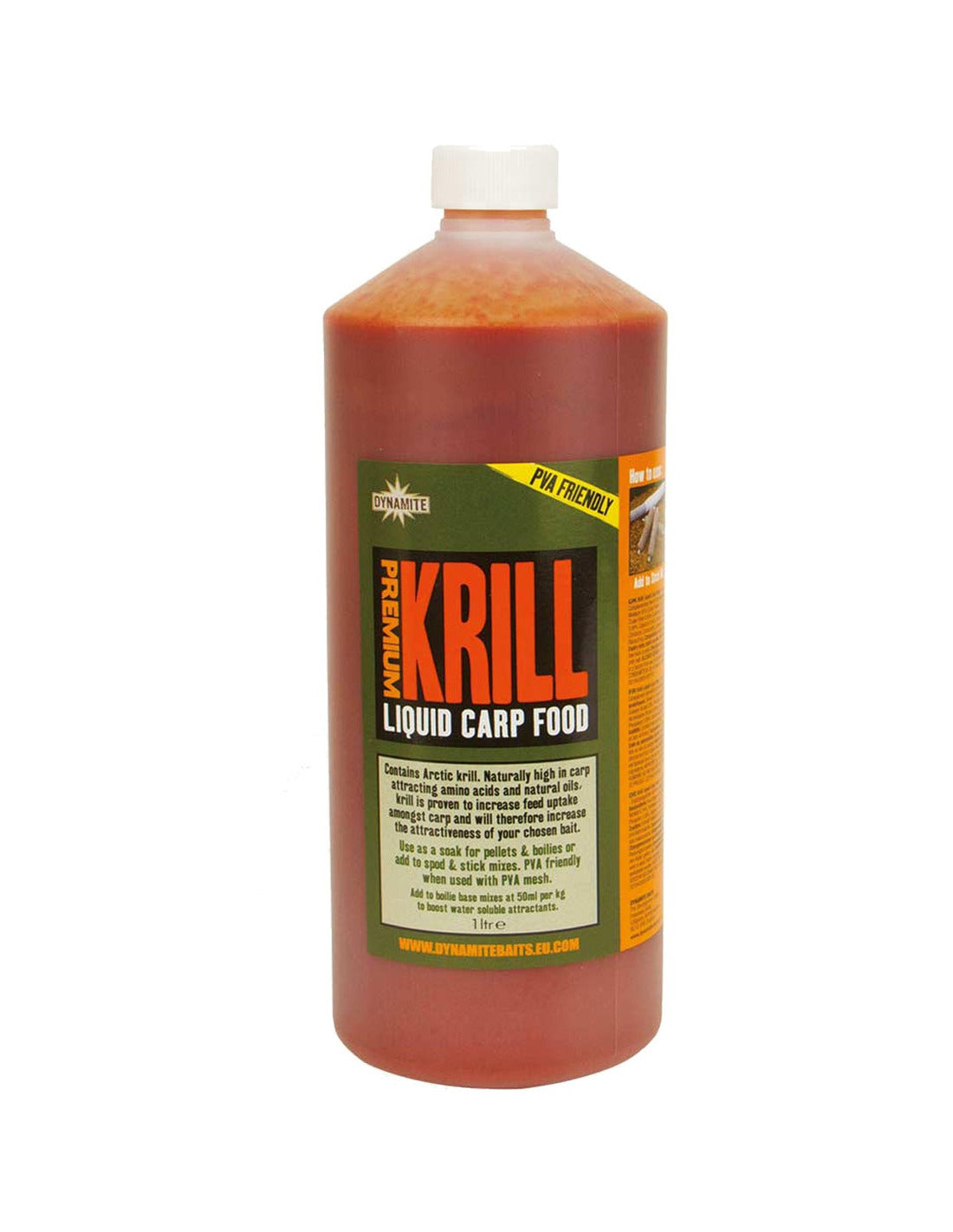 DYNAMITE PREMIUM KRILL LIQUID CARP FOOD 1L - Carpfishingbarato CHIMBOMBO LIQUIDO