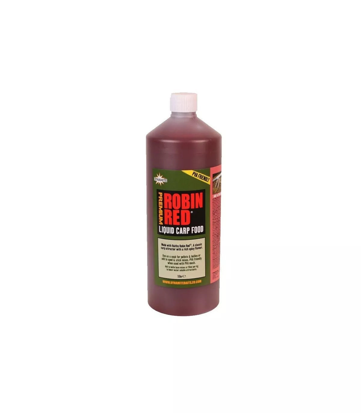 DYNAMITE ROBIN RED LIQUID CARP FOOD 1L - Carpfishingbarato CHIMBOMBO LIQUIDO