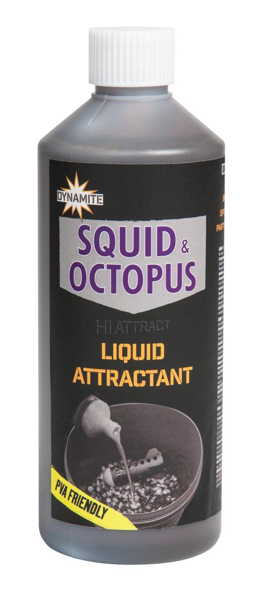 DYNAMITE LIQUID ATTRACTANT SQUID &amp; OCTOPUS 500ML - Carpfishingbarato CHIMBOMBO LIQUIDO