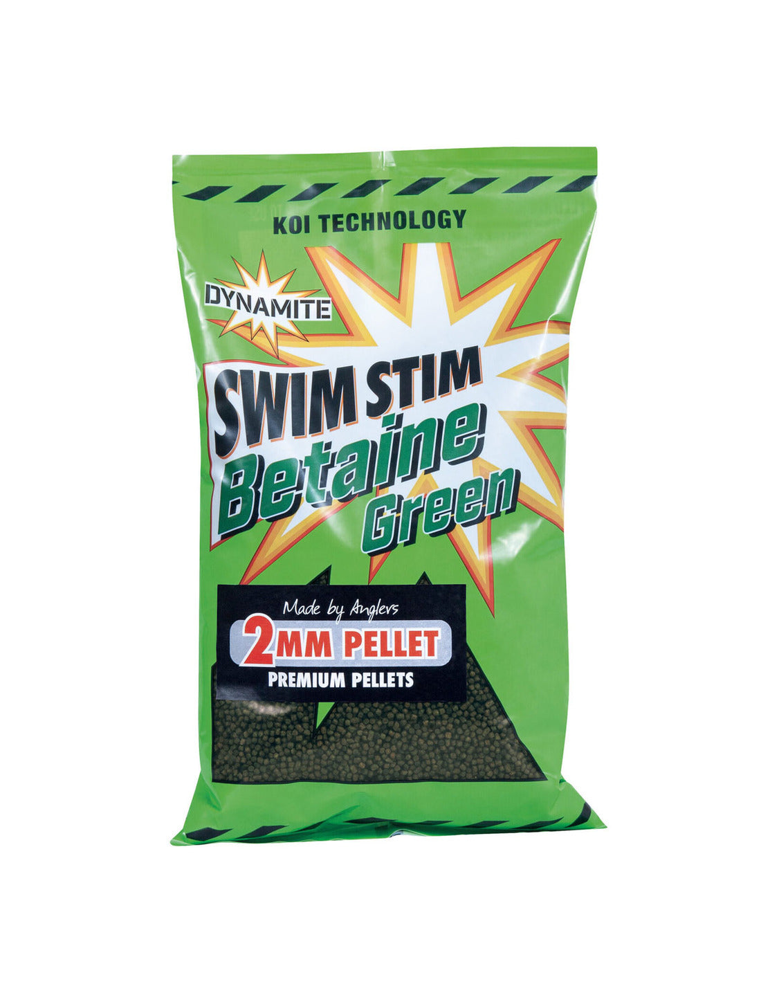 DYNAMITE SWIM STIM BETAINE GREEN PELLET 2MM - Carpfishingbarato CHIMBOMBO PELLETS