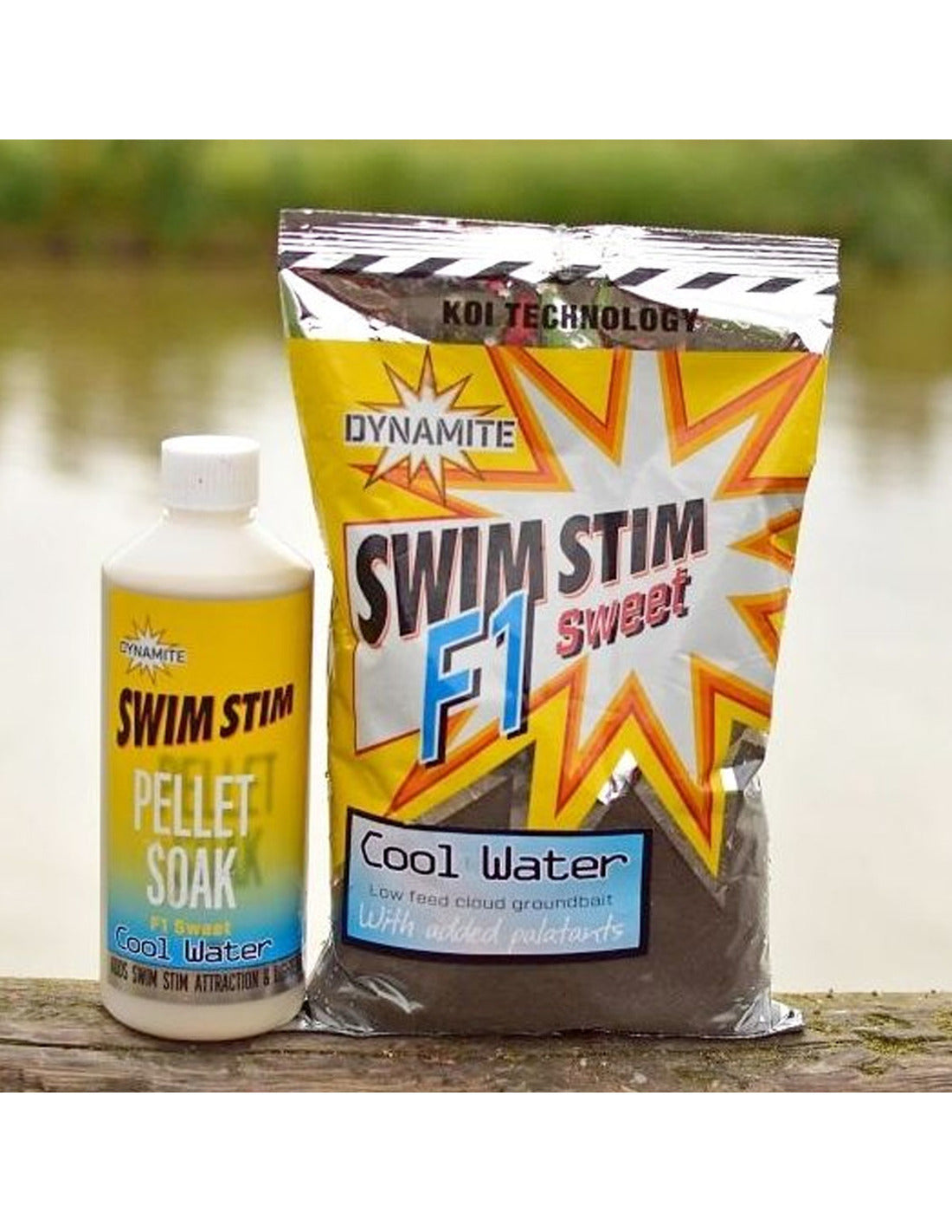 DYNAMITE SWIM STIM F1 SWEET COOL WATER 800G - Carpfishingbarato CHIMBOMBO ENGODOS