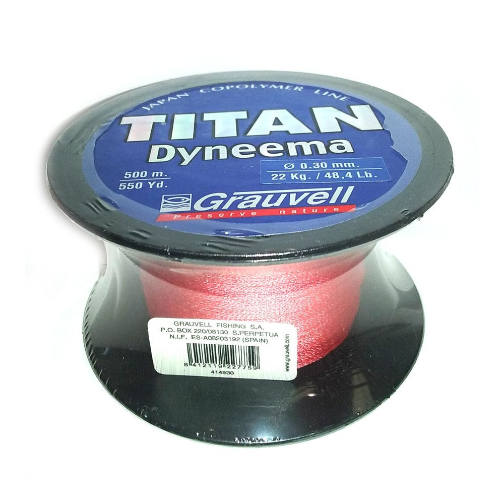 GRAUVELL TITAN DYNEEMA 0.12MM 8KG 17.6LB 100M - Carpfishingbarato CHIMBOMBO 