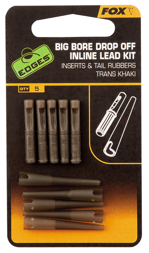 FOX BIG BORE DROP OFF INLINE LEAD KIT - Carpfishingbarato CHIMBOMBO LEAD KIT