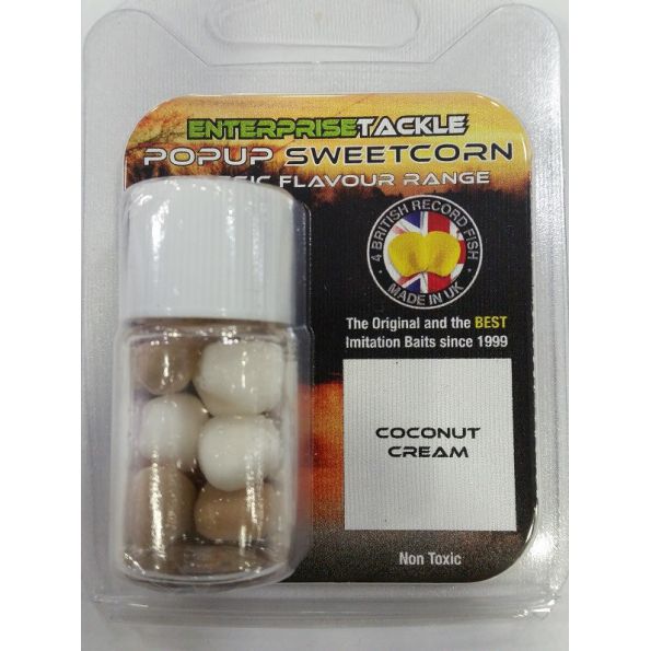 ENTERPRISE TACKLE ,MAICES -COCONUT CREAM - Carpfishingbarato CHIMBOMBO MAIZ ARTIFICIAL