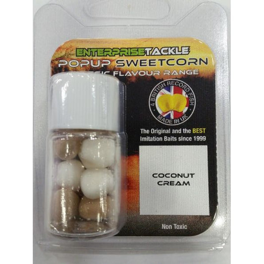 ENTERPRISE TACKLE ,MAICES -COCONUT CREAM - Carpfishingbarato CHIMBOMBO MAIZ ARTIFICIAL